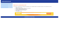 Desktop Screenshot of ankaradoruk.net
